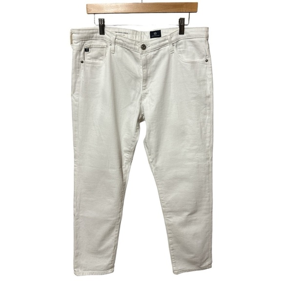 EUC - Adriano Goldschmied The Prima Ankle Jeans - White - size 33 - Picture 2 of 5